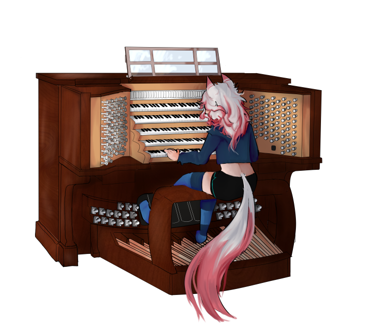 Tyr playing a Pipe Organ
